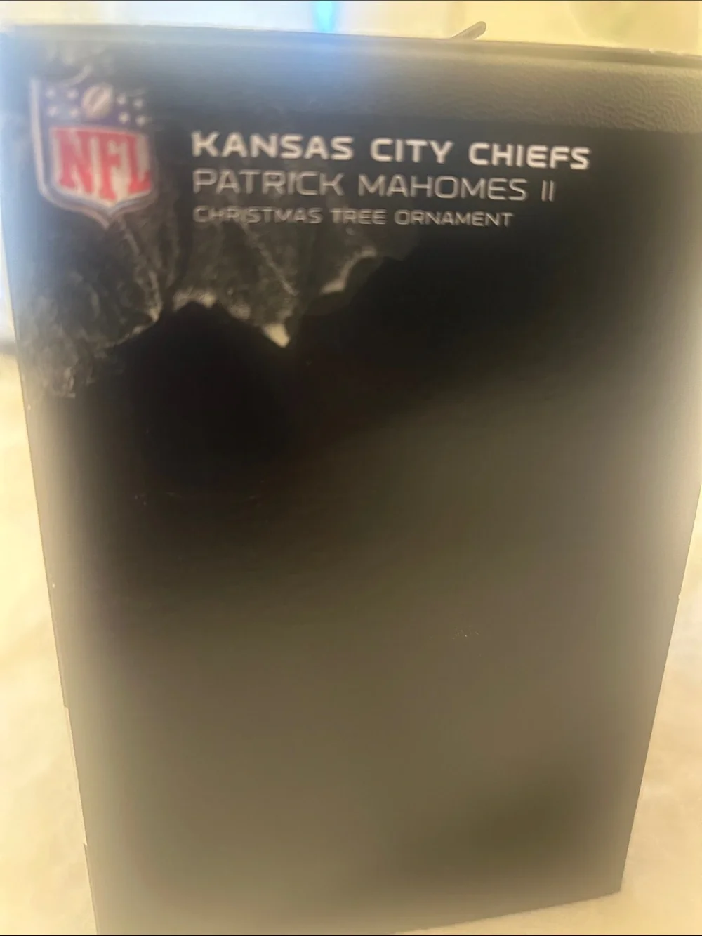 Hallmark Red & Black Kansas City Chiefs Patrick Mahomes II Ornament